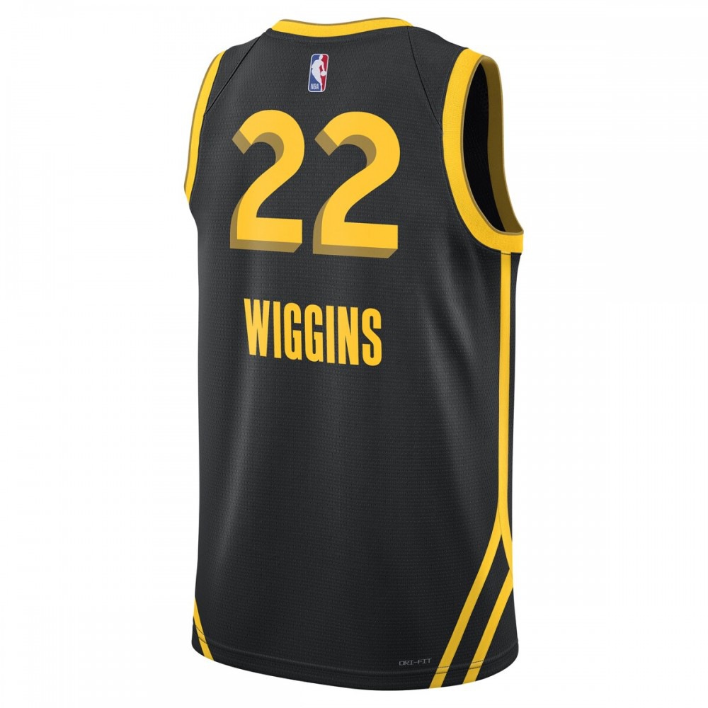 Andrew Wiggins Golden State Warriors Unisex 2023/24 Swingman Jersey - Black - City Edition-Pro Kit Vault | Brand New 26/27 Sports Jerseys